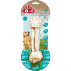 8in1 Delights Dental L - дентален деликатесен кокал за кучета над 25 кг.